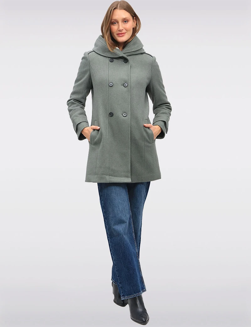 Manteau en laine Offres Boxing day par Saki | Manteaux