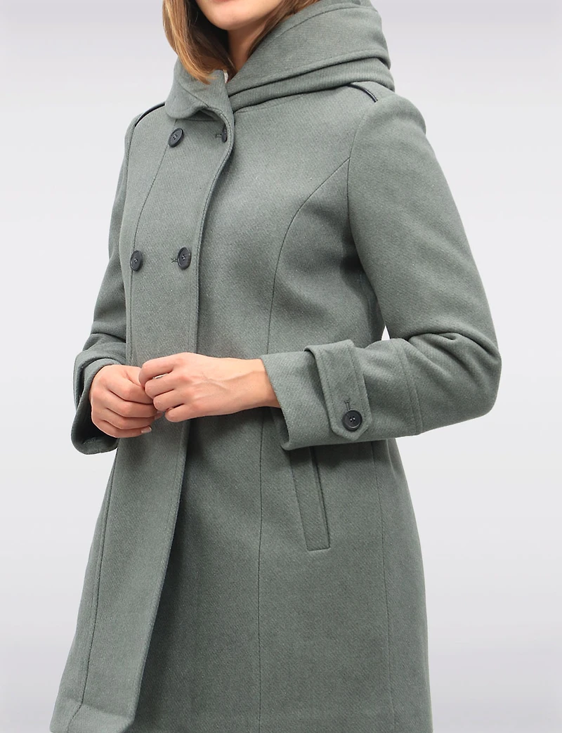 Manteau en laine Offres Boxing day par Saki | Manteaux