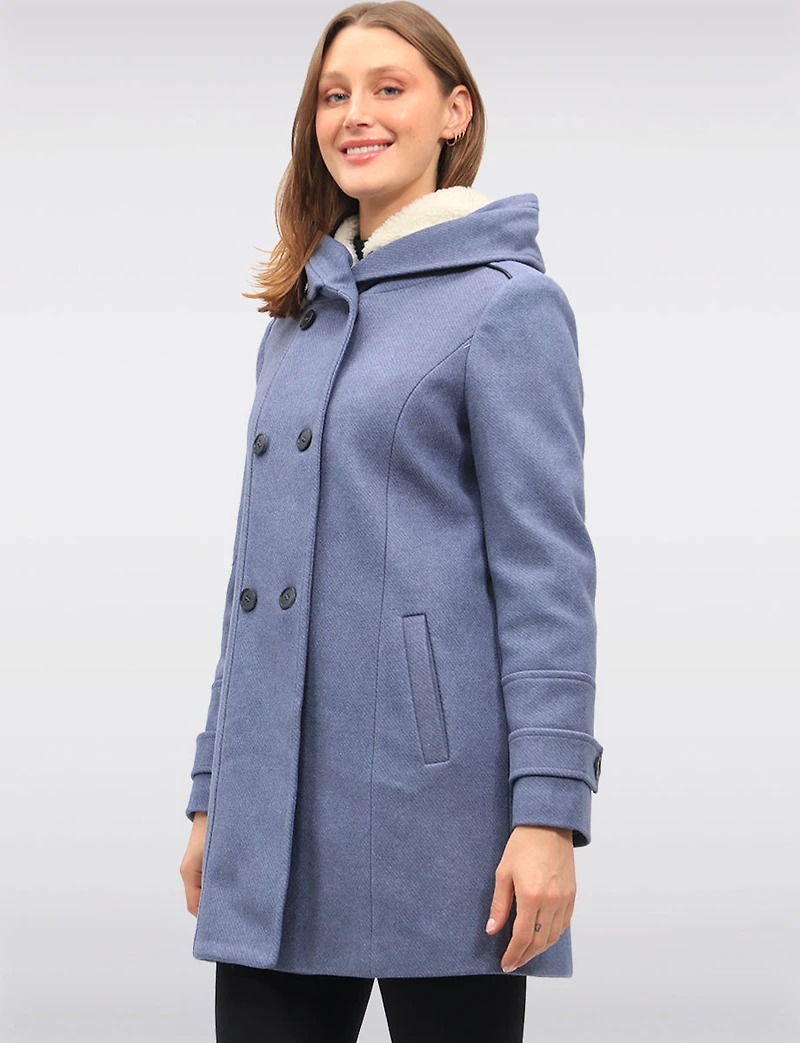 Manteau en laine Offres Boxing day par Saki | Manteaux