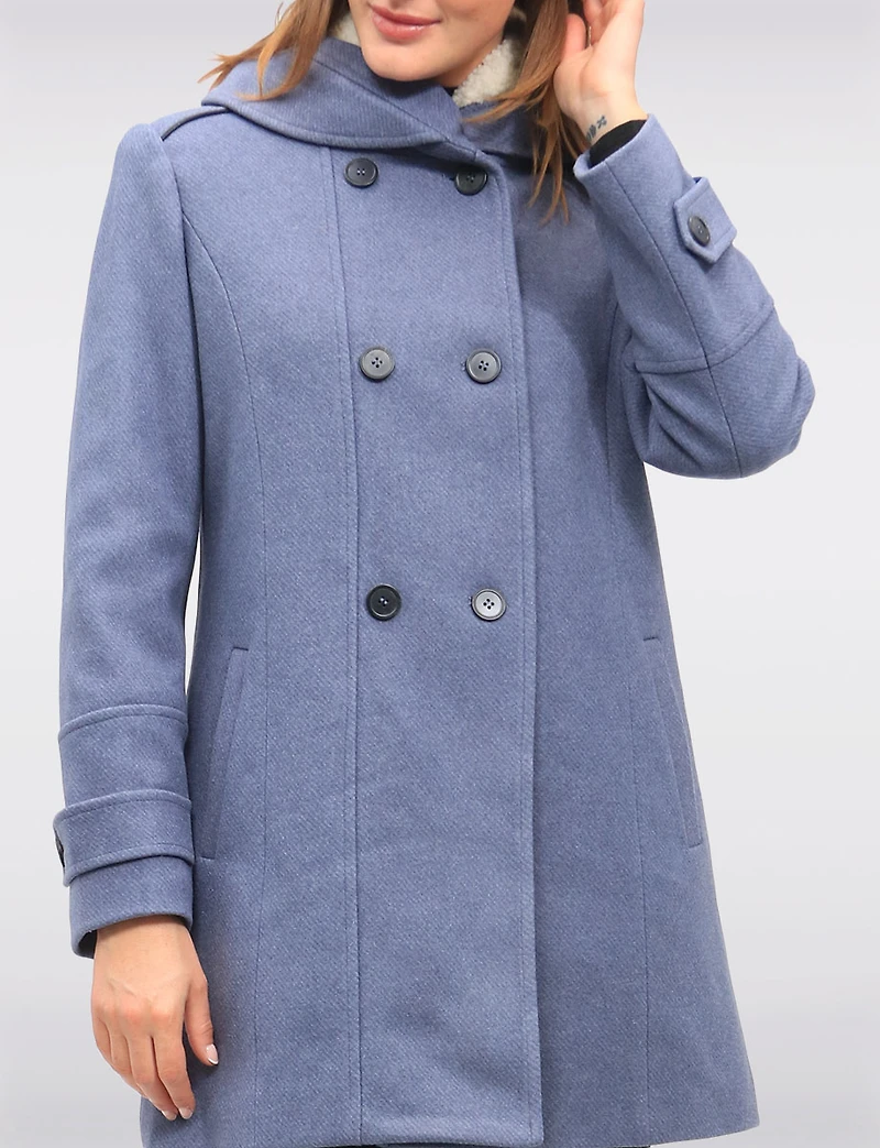 Manteau en laine Offres Boxing day par Saki | Manteaux