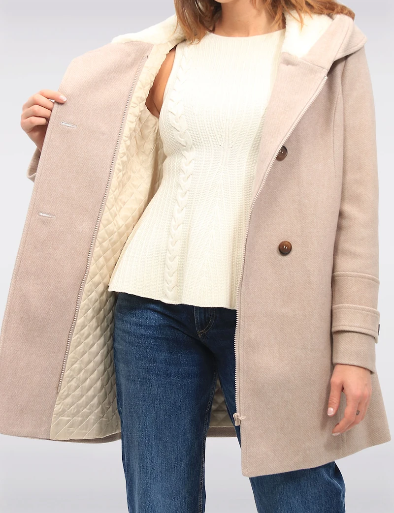 Manteau en laine Offres Boxing day par Saki | Manteaux