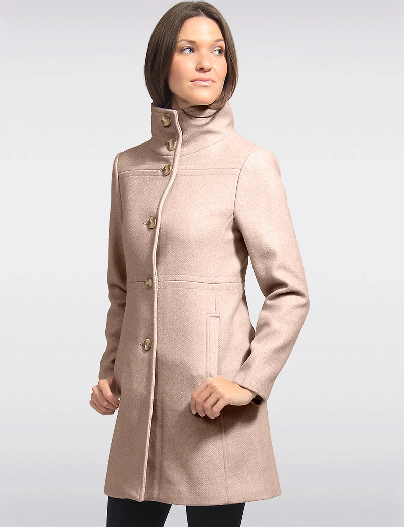 Manteau Laine Mélange Boxing day Deals par Saki | Manteaux