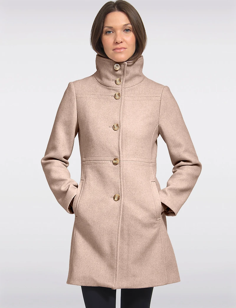 Manteau Laine Mélange Boxing day Deals par Saki | Manteaux