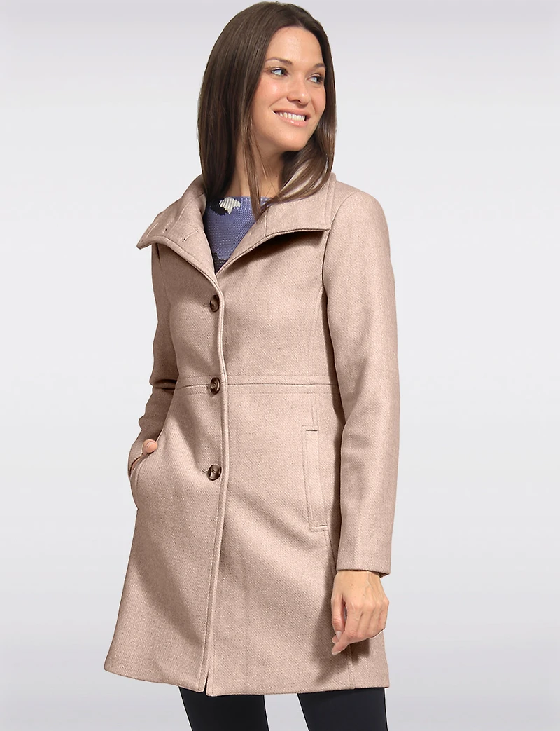 Manteau Laine Mélange Boxing day Deals par Saki | Manteaux