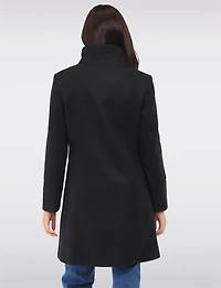 Manteau Mi-Long Laine Florence par Saki