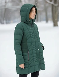 Veste Chevron Matelassée Boxing day par Saki | Manteaux