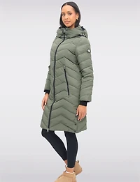 Manteau Chevron Carguillet Boxing day Deals par Saki | Manteaux
