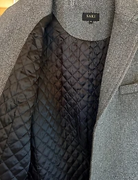 Manteau laine Boxing day Offres par Saki | Manteaux