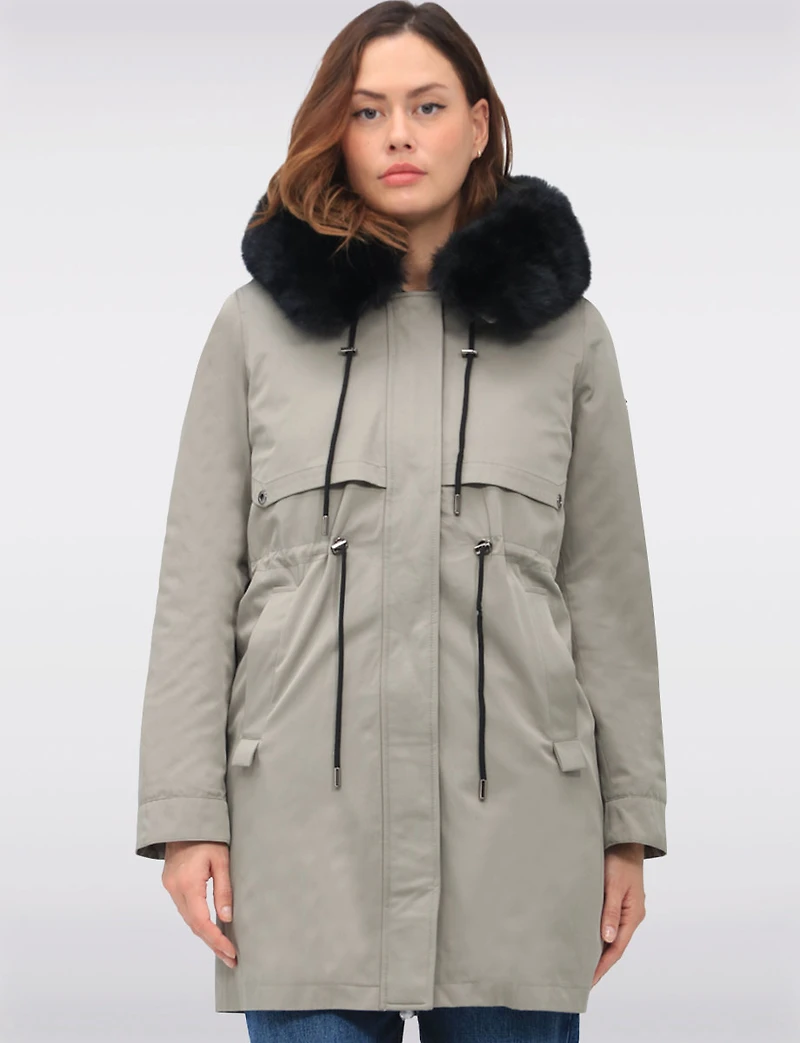 Manteau Capuche 3-en-1 Vegan Celia par Saki