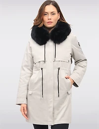 Manteau Capuche 3-en-1 Vegan Celia par Saki