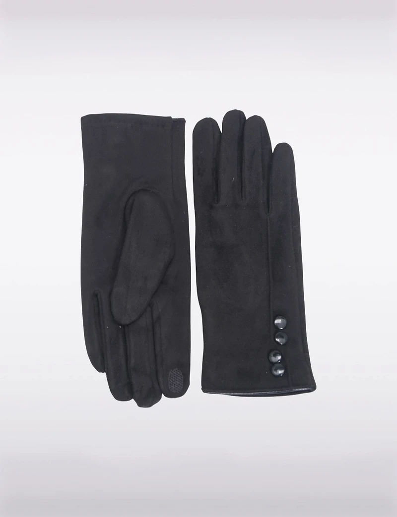 Gants Cuir Faux Ajustés Boxing day par Saki | Manteaux Manteaux