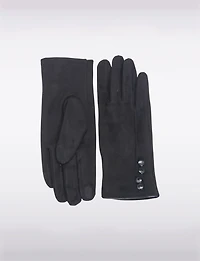 Gants Cuir Faux Ajustés Boxing day par Saki | Manteaux Manteaux