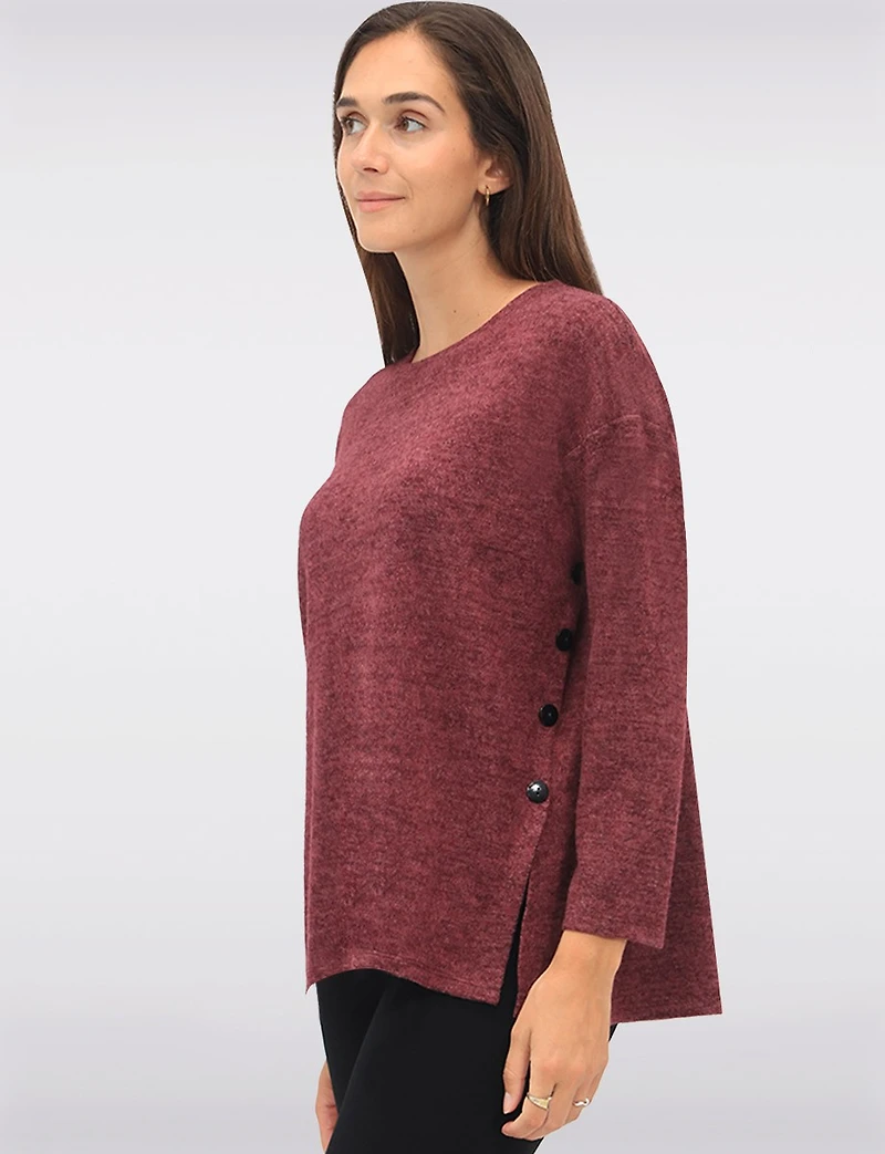 Tricot Heather Pull Boxing day Deals par Perle | Manteaux
