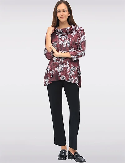 Tunique Tricot Floral Boxing day Deals par Perle | Manteaux Manteaux