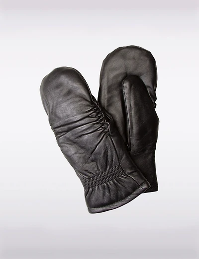 Mitaines à Isolation Mirafil® avec Doublure en Micropolaire et Cuir Véritable