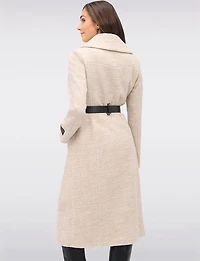 Manteau Long Bouclé Jenny par Sicily