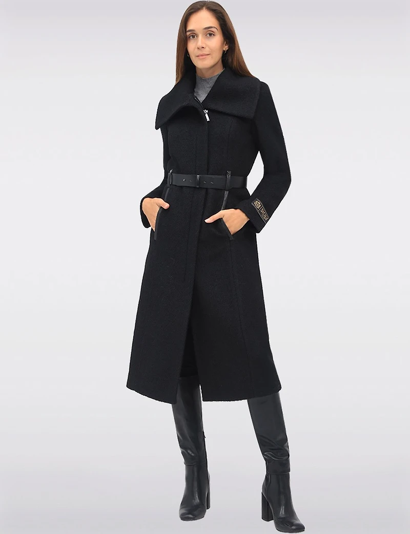 Manteau Long Bouclé Jenny par Sicily