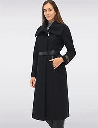 Manteau Long Bouclé Jenny par Sicily