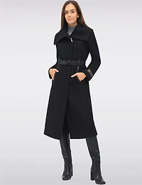Manteau Long Bouclé Jenny par Sicily