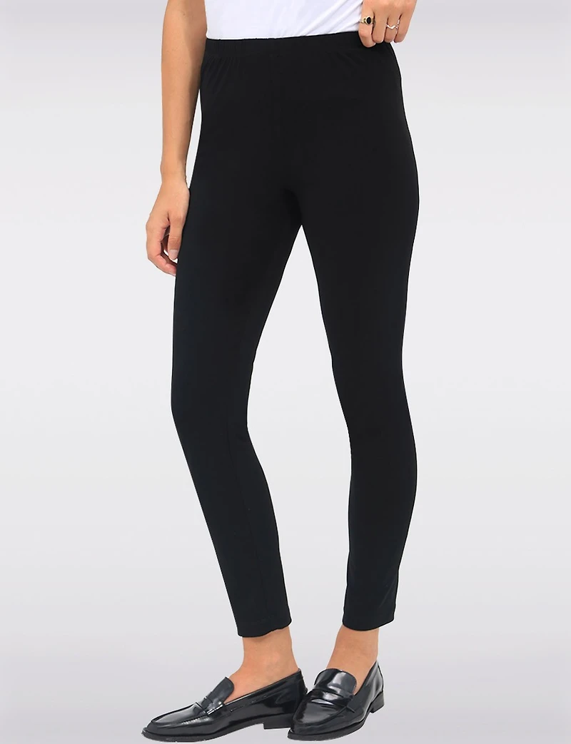 Legging Noir Stretch Perle (Soldes Black Friday)