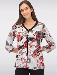 Haut Tricot 3/4 Manche Boxing day Offres par Perle | Manteaux