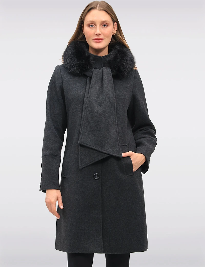 Manteau Lux Trims Capuche Boxing day par SELECTION JODABE | Manteaux