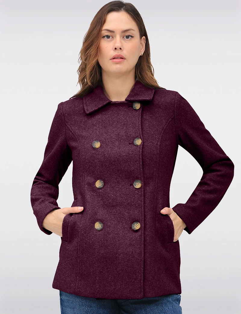 Manteau Court Pea Regular Boxing Day par Only | Manteaux