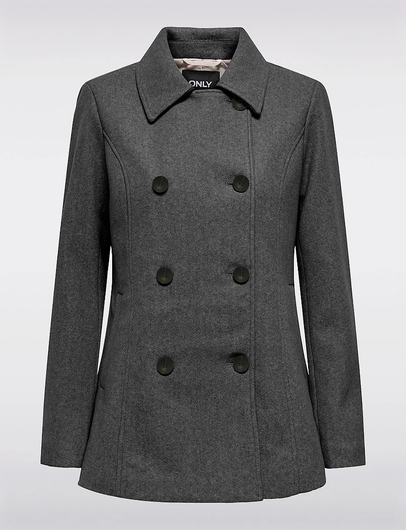 Manteau Court Pea Regular Boxing Day par Only | Manteaux