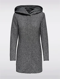 Veste Capuche Zip Boxing Day par Only | Manteaux