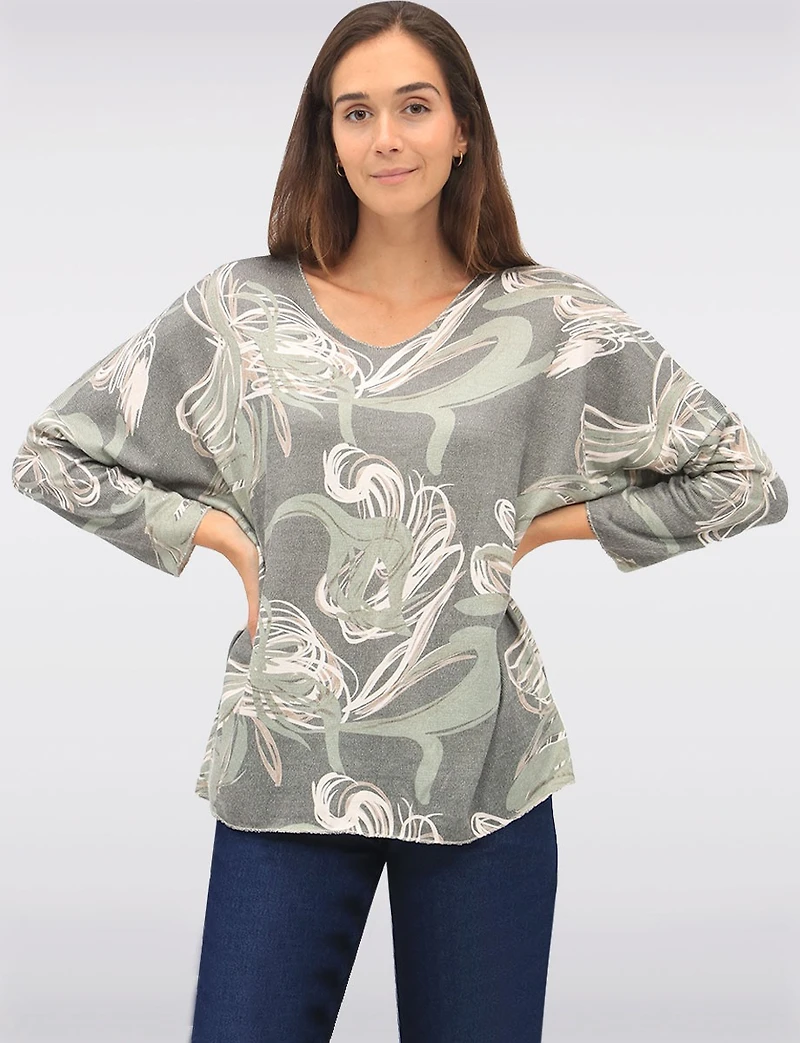 Top en maille V Boxing day Deals par Froccella | Manteaux