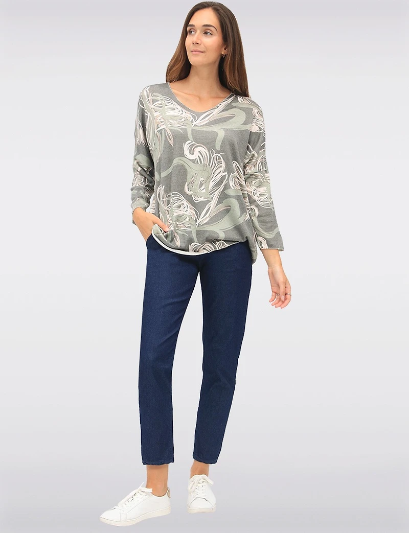 Top en maille V Boxing day Deals par Froccella | Manteaux