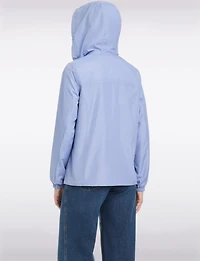 Veste Coupe-vent Légère Sportive Avec Capuche Doublée À Pois Par Details