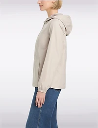 Veste Coupe-vent Légère Sportive Avec Capuche Doublée À Pois Par Details
