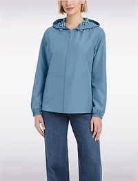 Coupe-Vent Légèr & Sportif Avec Capuche Doublée d'Un Motif Rayures par Details