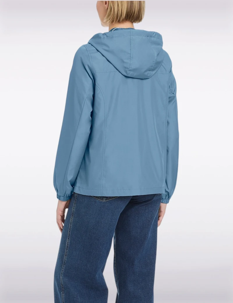 Coupe-Vent Légèr & Sportif Avec Capuche Doublée d'Un Motif Rayures par Details