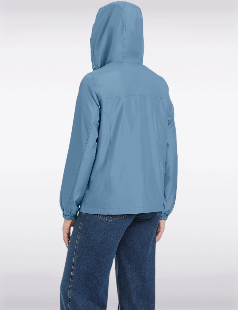 Coupe-Vent Légèr & Sportif Avec Capuche Doublée d'Un Motif Rayures par Details