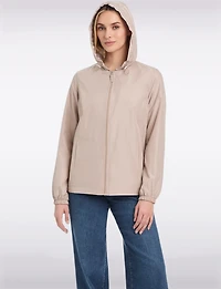 Coupe-Vent Légèr & Sportif Avec Capuche Doublée Motif De Gingham par Details