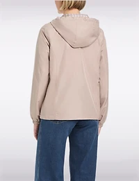 Coupe-Vent Légèr & Sportif Avec Capuche Doublée Motif De Gingham par Details