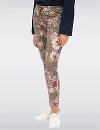 Pantalon Imprimé Fleurs Boxing day Deals par Froccella | Manteaux Manteaux
