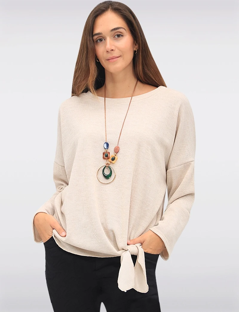 Haut Noeud Devant Boxing Day par Froccella | Manteaux