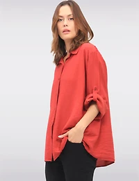 Chemise Décontractée 3/4 Boxing day Deals par Froccella | Manteaux Manteaux