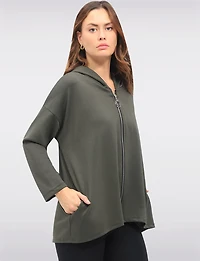 Sweat Capuche Zip Boxer Boxing Day par Froccella | Manteaux Manteaux