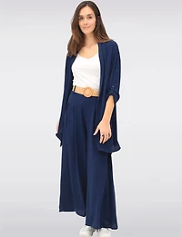 Pantalon Large Élastique Boxing Day par Froccella | Manteaux Manteaux