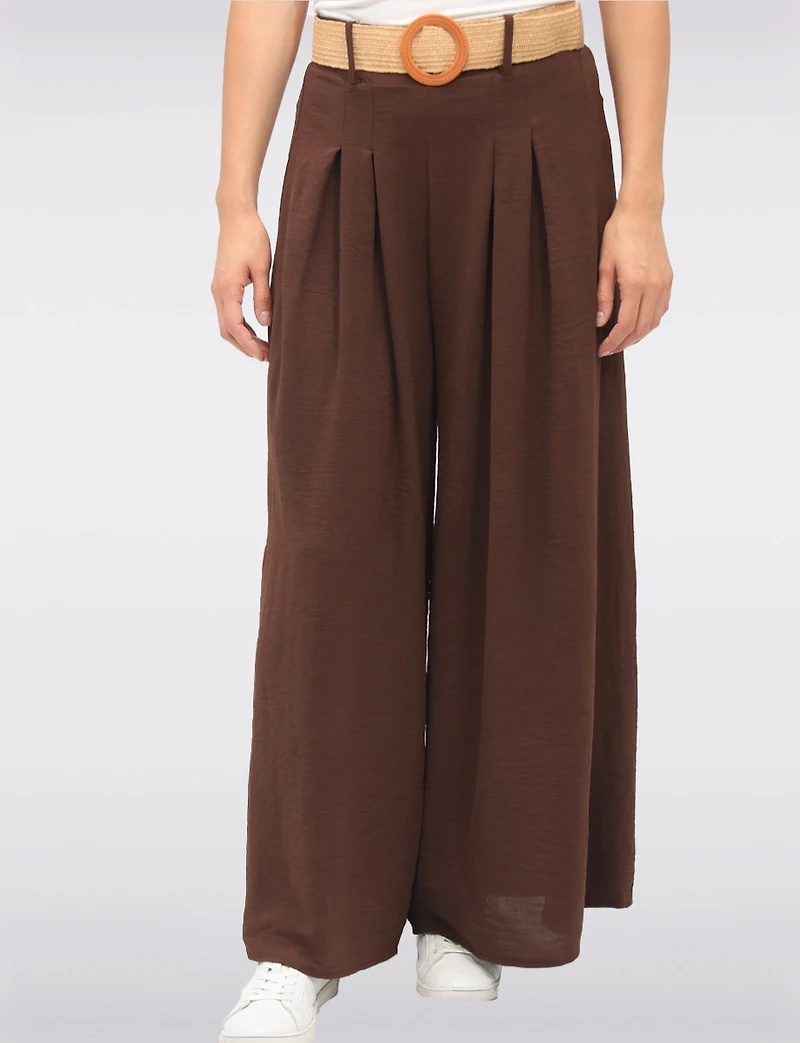 Pantalon Large Élastique Boxing Day par Froccella | Manteaux