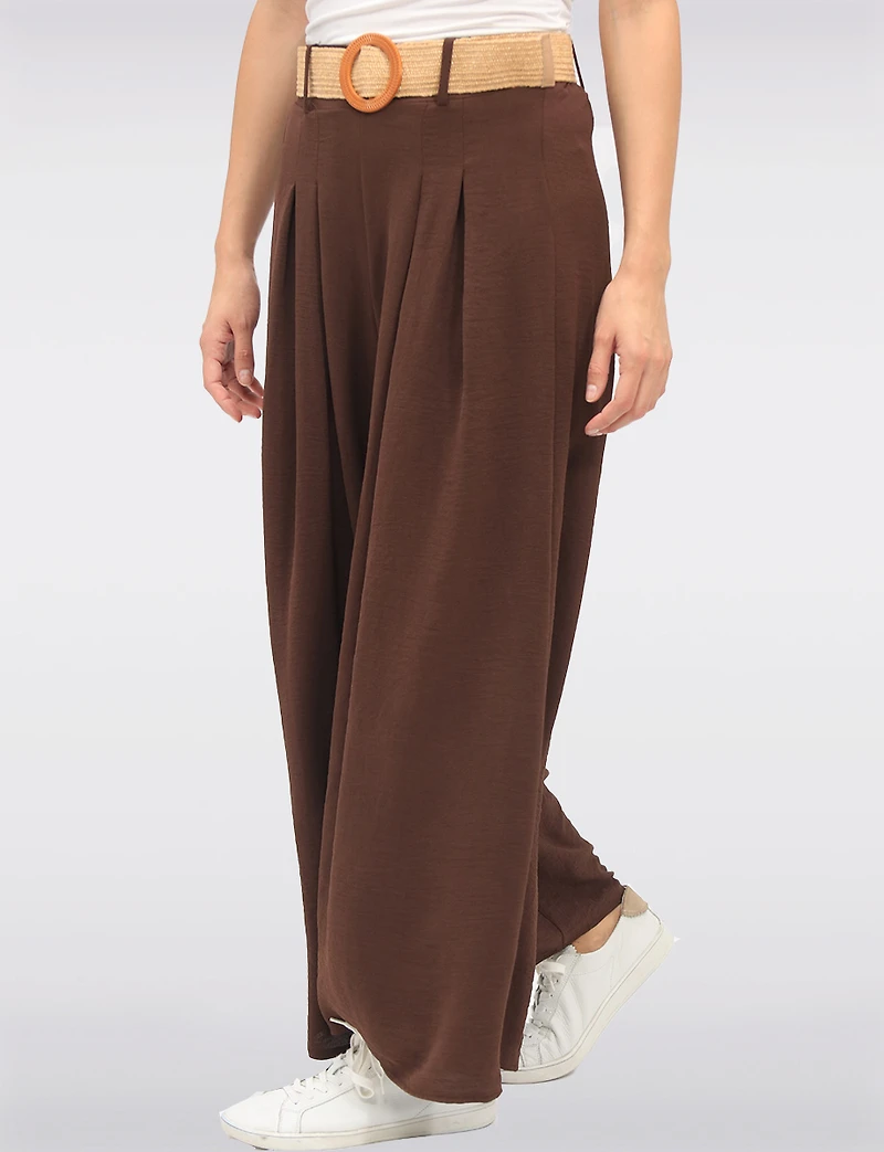 Pantalon Large Élastique Boxing Day par Froccella | Manteaux