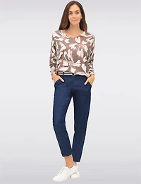 Pantalon Denim Slim Boxing Day par Froccella | Manteaux