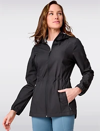 Parka Active Imperméable Légère à Coupe Ajustée avec Capuche par Free Country