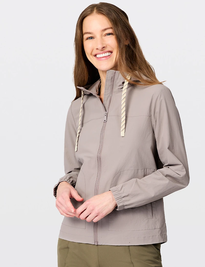 Manteau Coupe-Vent Imperméable - Court et Léger à Capuche par Free Country