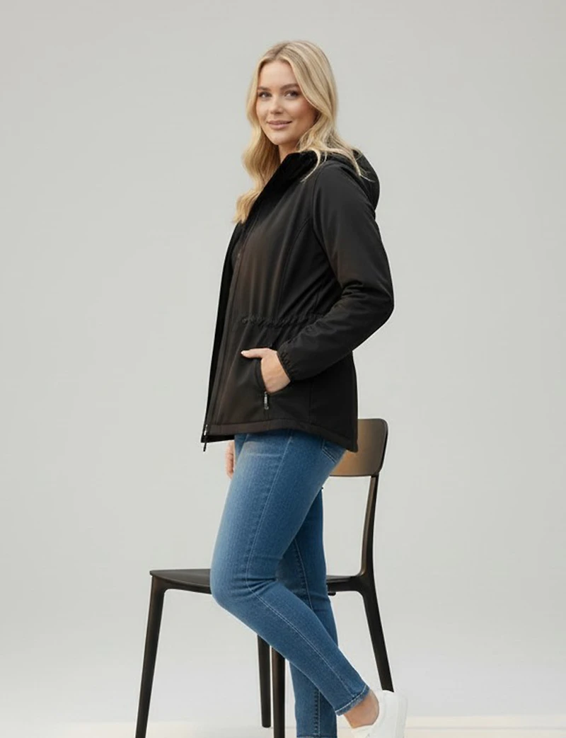 Anorak Actif Légère et Résistant à l’Eau avec Capuche par Free Country