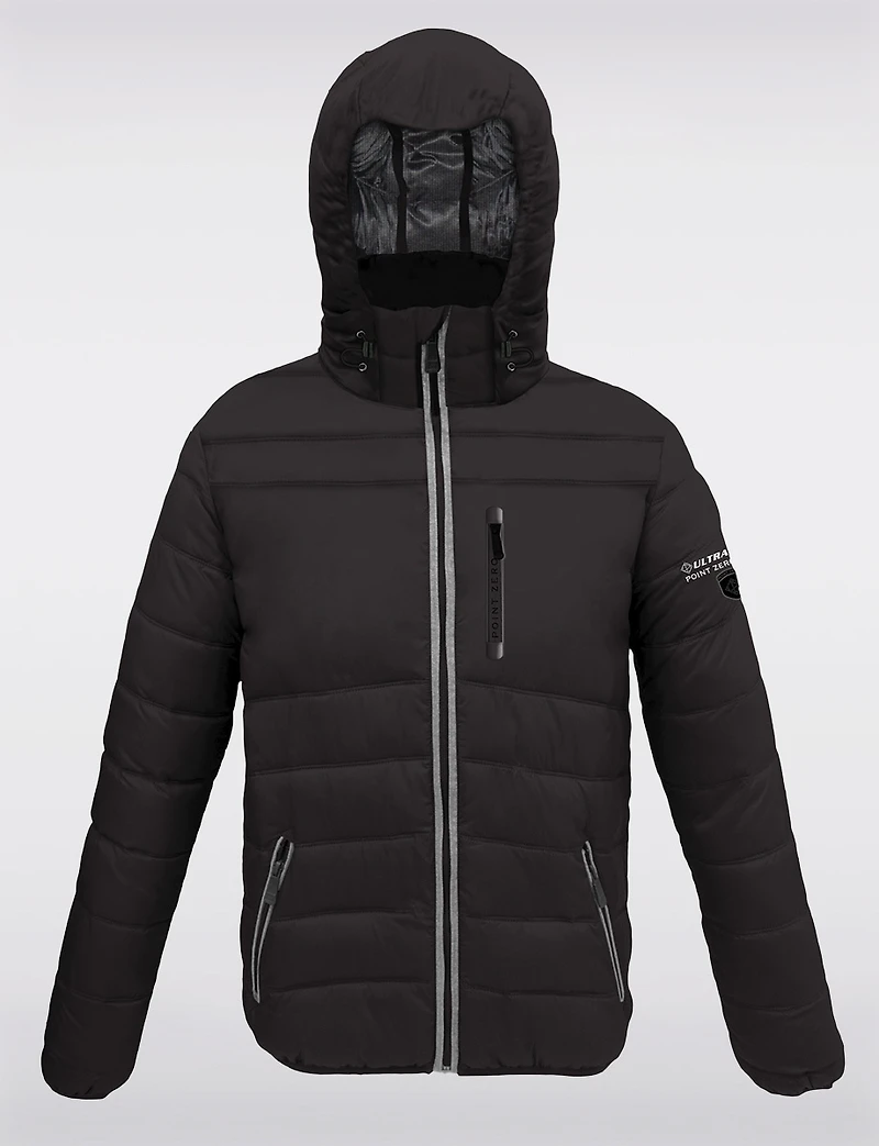 Veste Doudoune à Capuche Ultralégère et Compressible avec Coussin par Point Zero